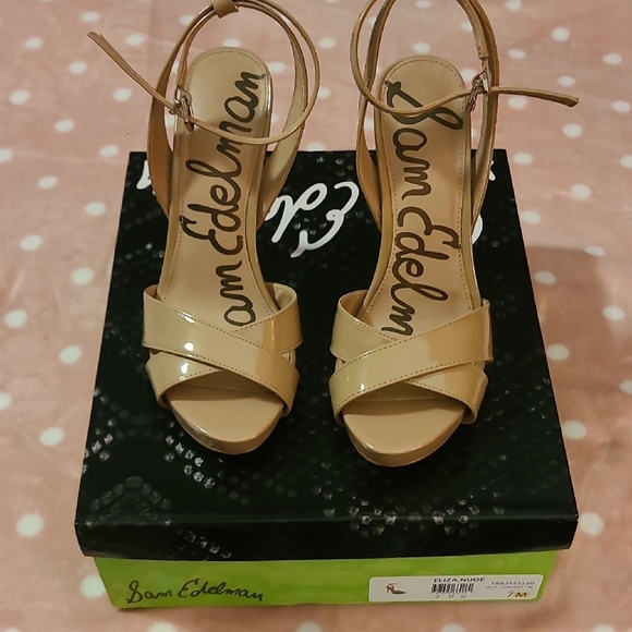 Sam Edelman Tan Women's Sandals - Picture 1 of 8